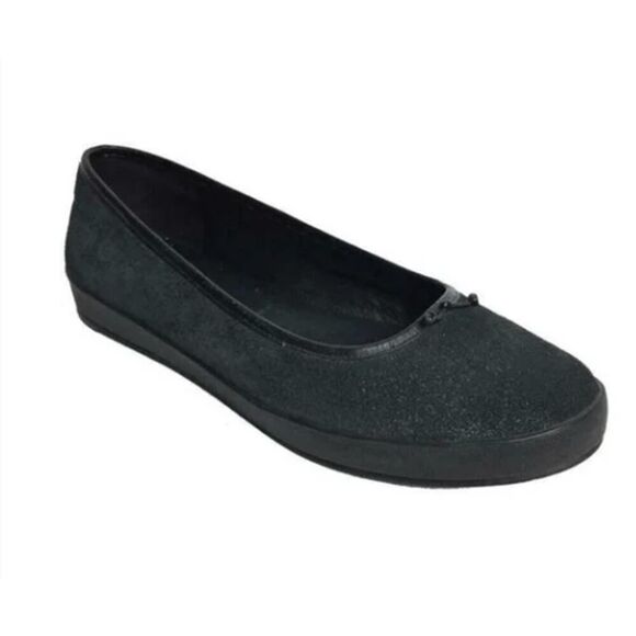 Eileen Fisher Gray Suede Flats Size 5 - Picture 8 of 8